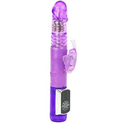 Baile Rotations - Ly - Baile US Rabbit Butterfly Prince, Double Rotation Vibrator and Up Down System, Waterproof, Designed in the USA 