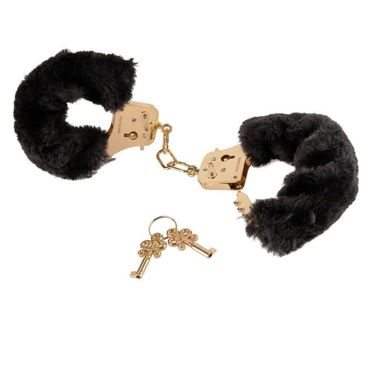 Fetish Fantasy Gold - Luxury Faux Fur Cuffs - The Premium Collection For Fetish Couples