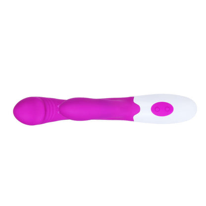 Pretty Love Flirtation - Andre Vibrator with 7 Vibration Modes, Silicone, Water Resistant, Purple