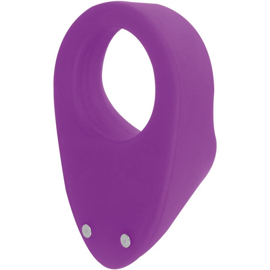 Intense Couples Toys - OTO Purple Rechargeable Vibrating Penis Ring, 20 Speeds