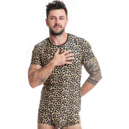 Anais Men Accesories - Mercury XL T-Shirt Animal Print Microfiber High Quality Underwear Size Guide Available