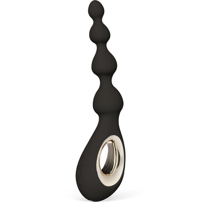 Lelo - Soraya Beads Anal Massager, 8 Vibration Modes, Black, 234 x 59 x 46 mm