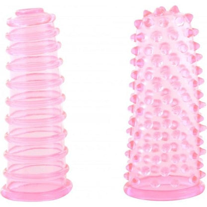 Seven Creations - Set of 2 Pink Finger Covers for Clitoral and Vaginal Stimulation