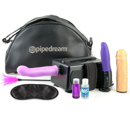 Fetish Fantasy Series - Portable Sex Machine with Vibrator and Dildo Included, Compact Size