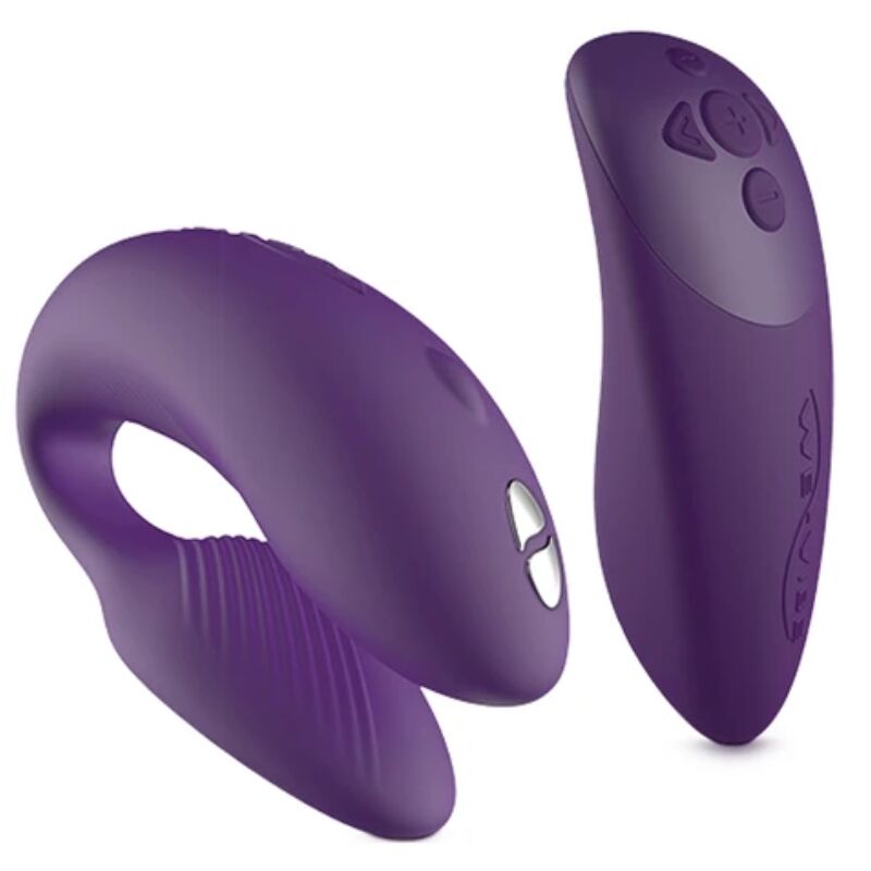 We-Vibe Chorus - Remote Control Couples Vibrator, Adjustable Adjustment, Powerful Vibrations, Waterproof - Purple