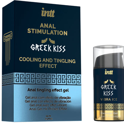 Intt Unisex Arousal Gel - Anal Stimulator Gel with Mint Flavors for Intense Sensations, 15 ml