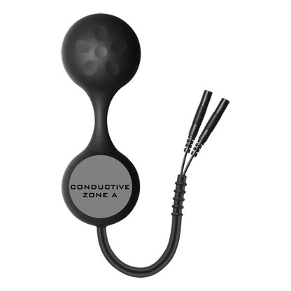 Electrastim Lula Silicon Noir Kegel Exerciser - Vaginal Stimulator and G Spot with Electro-Stimulation