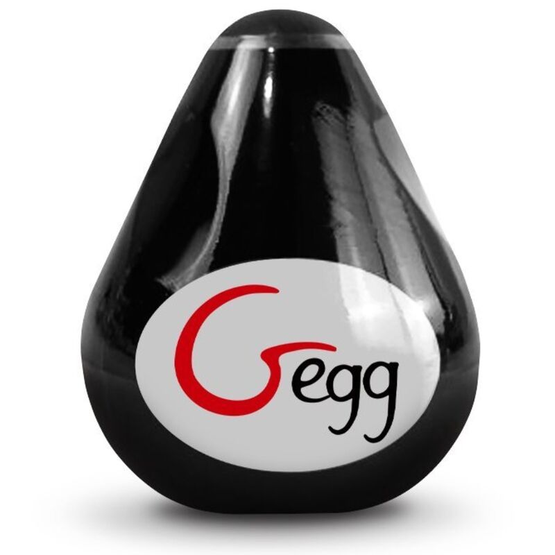 G-Vibe - Textured and Reusable Egg, G-Egg, Black, Compact and Innovative Masturbator