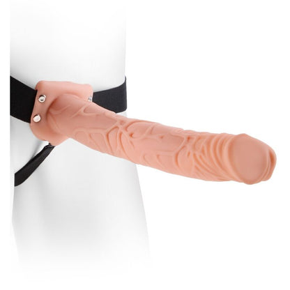 Fetish Fantasy Series - Realistic Penis Adjustable Harness 28 cm, Comfortable Elastic Harness, Phthalate Free PVC Dildo