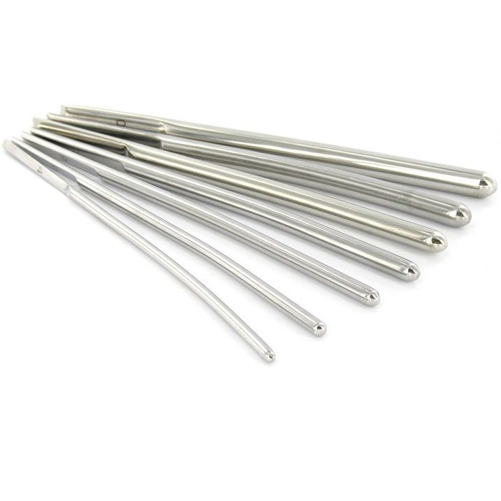 Metal Hard - Stainless Steel Single Ended Urethral Dilator, 4mm