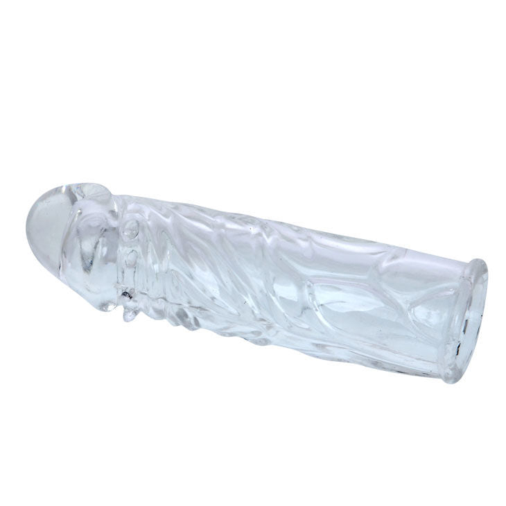 Baile For Him - Realistic Transparent Sleeve for Penis 13 cm