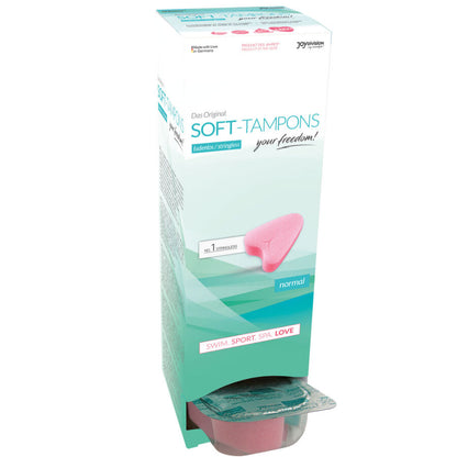 Joydivision Soft-Original Soft Tampons, 10 Units, Regular Size, Made in Germany