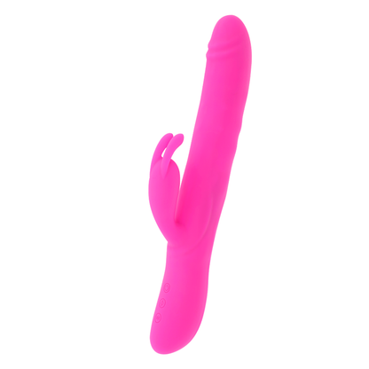 Moressa - Premium Vibrator With Multiple Rotation Function, Medical Grade Silicone, 28 x 3.5 cm