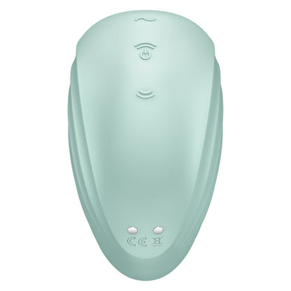 Satisfyer Air Pulse- Stimulator Și Vibrator Cu Puls De Aer Pearl Diver Verde