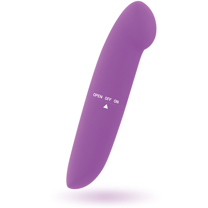 Glossy - Phil Violet Vibrator, G Spot Stimulation, Size 13cm, Powered by AA Battery