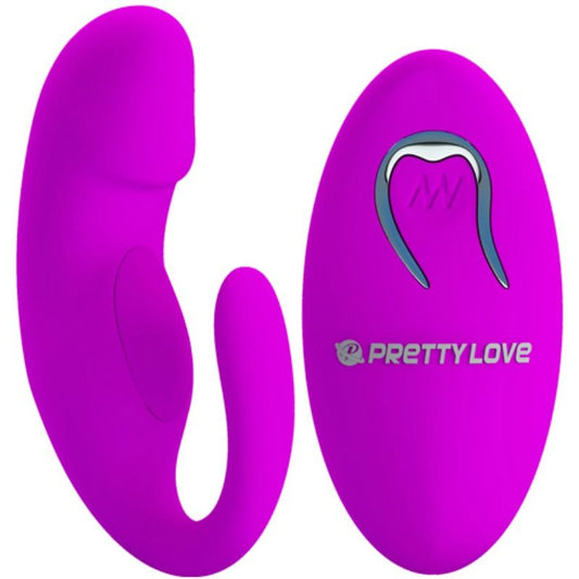 Pretty Love Smart - Remote Control Couple Stimulator, Strong Vibration, Soft Silicone Material, 12 Vibration Modes, USB Rechargeable