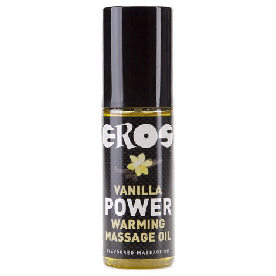 Eros Power Line - Warming Massage Oil With Vanilla Flavor 100 Ml