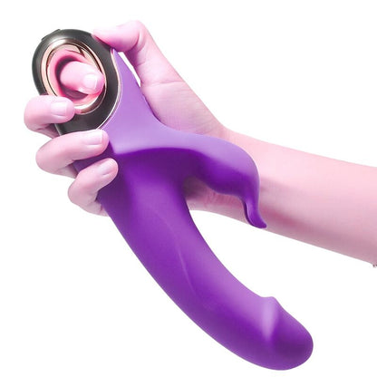 Armony Vibrators- Meteror Dildo Vibrator Iepure Rotator Violet