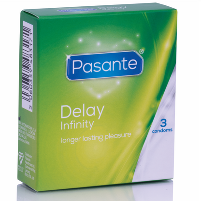 Pasante - Condoms with Retardant Preservative, 3 Units