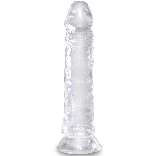 King Cock - Transparent Realistic Dildo 19.7 cm, Water Resistance, TPE Material