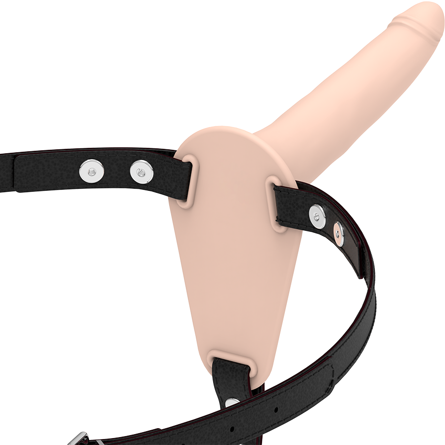 Fetish Submissive Harness - Fetish Harness For Submission, Silicone Flesh 15 cm, Elastic and Comfortable, For Easy Penetration