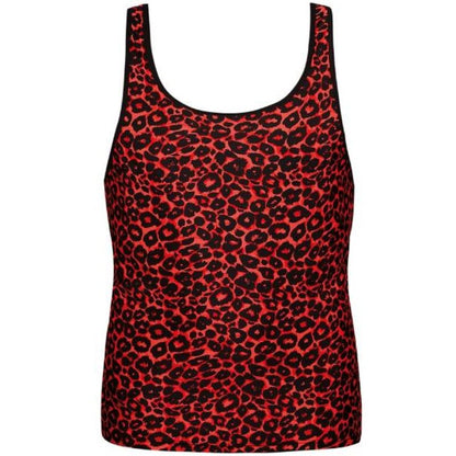 Anais Men - Red Microfiber Tribal Top - XL