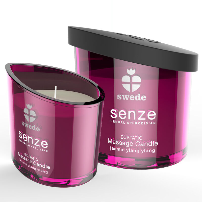 Swede - Senze Ecstatic Massage Candle - Jasmine, Ylang Ylang, 50 ml