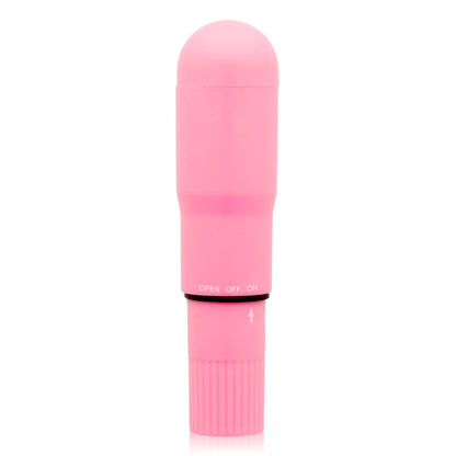 Glossy - Pink Pocket Vibrator, RPM 17,500, Dimensions 107 x 25 mm, Water Resistant, Glossy