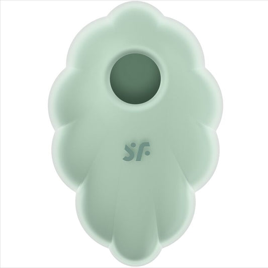 Satisfyer Air Pulse- Vibrator Cu Puls De Aer Verde Cloud Dancer