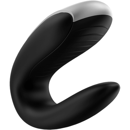 Satisfyer Connect- Vibrator Dublu Partener De Distracție  Negru