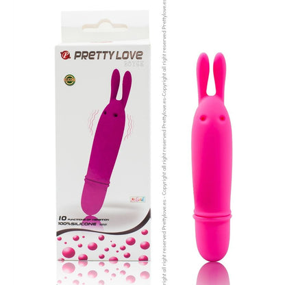 Pretty Love Flirtation - Boyce Violet Clitoral Stimulator, Mini-Vibrator-Massager with 10 Modes