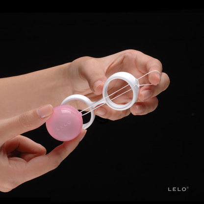 Lelo - Luna Beads Mini, Balls for Kegel Exercises, Diameter 29 mm, Material ABS/Silicone, Variable Weights