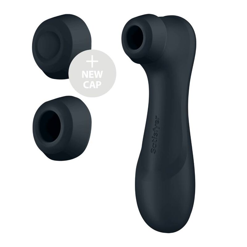 Satisfyer Connect - Clitoral Stimulator with Bluetooth and App Pro 2 Generation 3, Waterproof, Black, Soft Silicone Vibrator, 15 Years Warranty