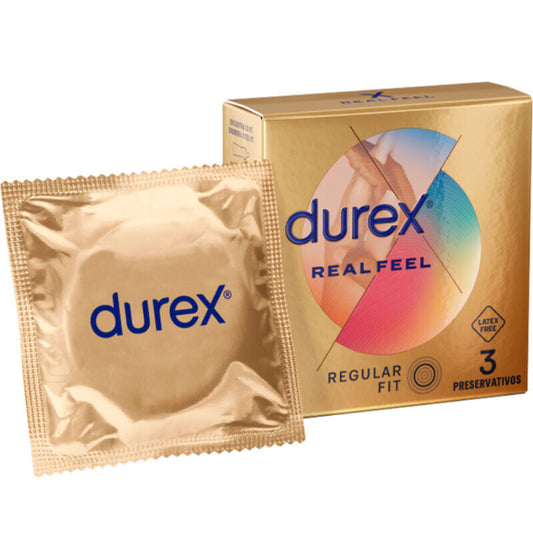 Durex Condoms-Prezervative Durex Real Feel 3 Unități