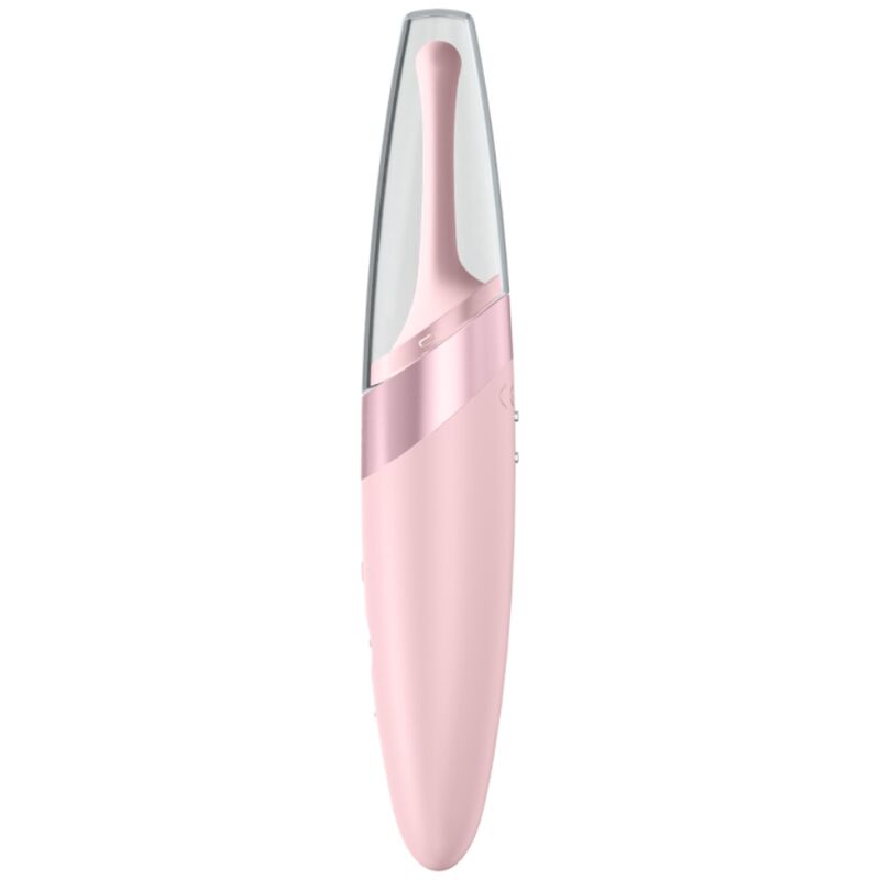 Satisfyer Vibrator - Twirling Delight Clitoris Vibrator With Oscillating Tip, 40 Vibration Patterns, Waterproof, Pink