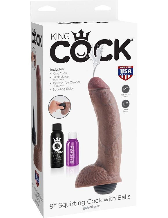 King Cock- Squirting Maro 9"