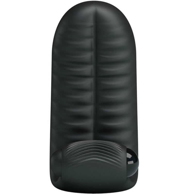 Pretty Love Flirtation - Black Two Finger Vibrator For Extra Stimulation