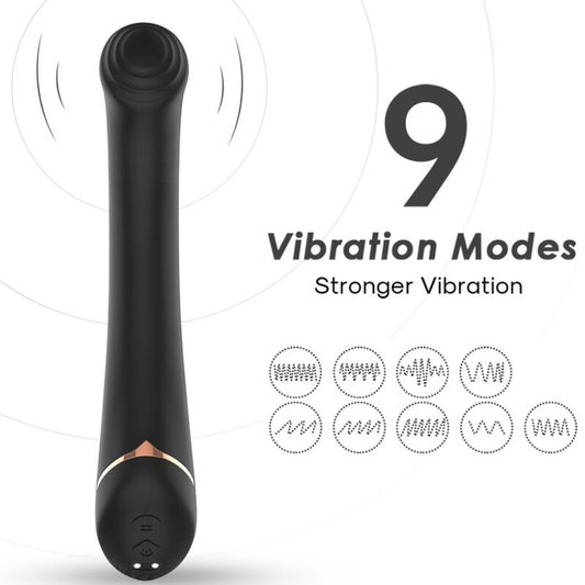 Armony Vibrators- Vibrator Falt Cap Silicon Negru