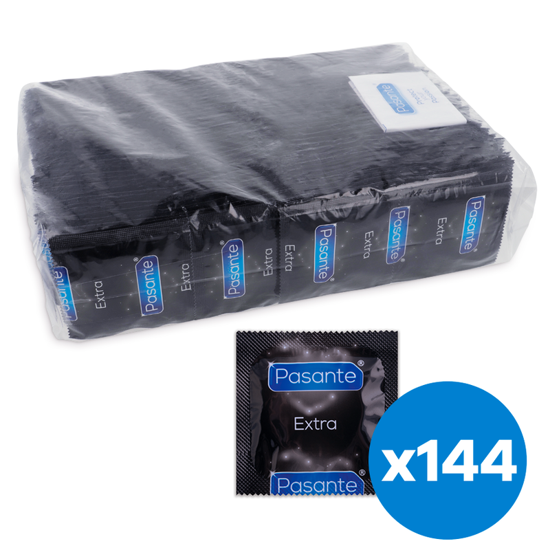 Pasante - Extra Condoms, 144 Units