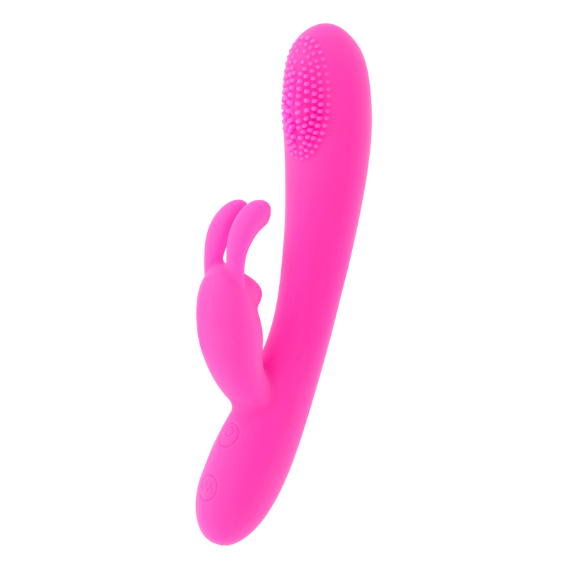 Moressa Gino - Premium Silicone Massage Vibrator, Rechargeable, 7 Vibration Modes and 3 Wave Motion Modes, G-Spot and Clitoral Stimulation