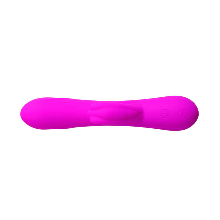 Pretty Love Flirtation - Barrette Vibrator With Clitoral Stimulation 30 Modes - Purple