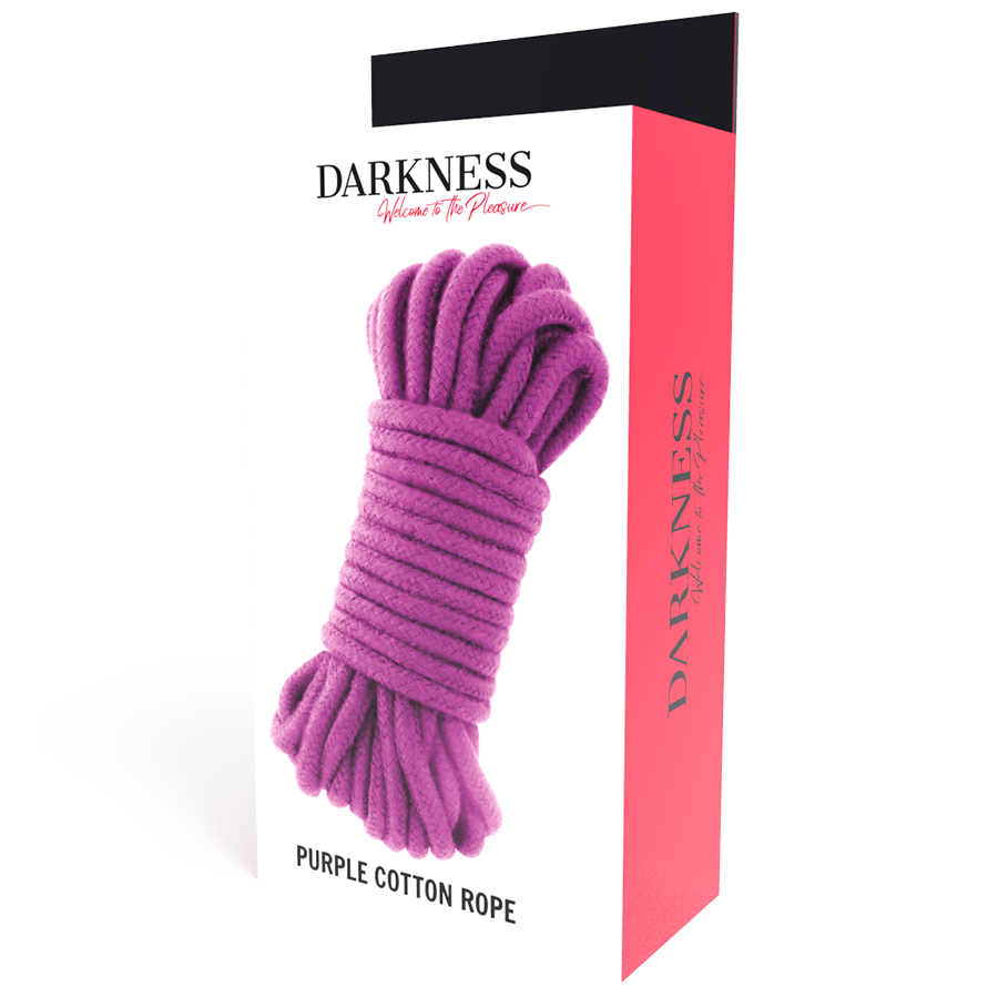 Darkness Bondage - 10M Violet Japanese Cotton Rope