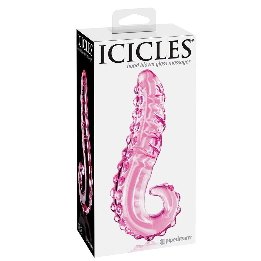 Icicles- Numărul 24 Masaj Din Sticlă Suflată Manual