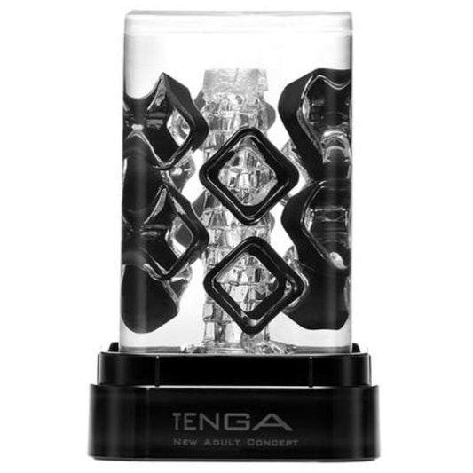 Tenga - Tenga Crysta Block Stroker - Masturbator with Integrated Floating Parts