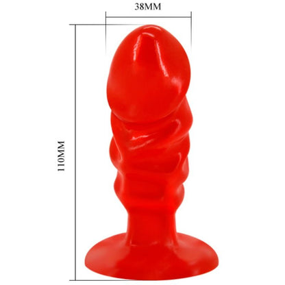 Anal Bath - Unisex Anal Plug With Suction Cup and G-Spot and Prostate Stimulation