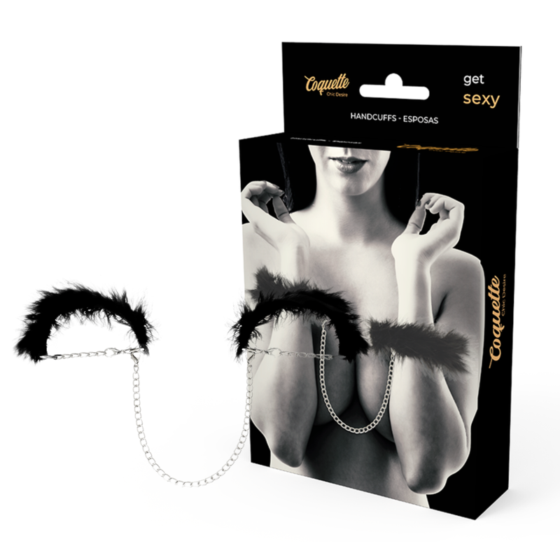 Coquette Accessories - Deluxe Nickel Free Metal Fetish Handcuffs for Bondage Games