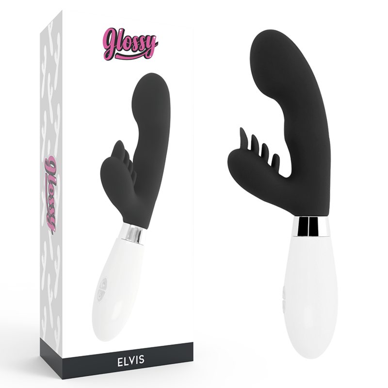 Glossy-  Elvis Rabbit Negru