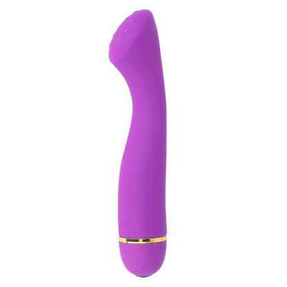 Intense Fun - Lilo, 20 Speed ​​Vibrator, Soft Silicone, Waterproof, 3.5cm x 17.8cm, Purple