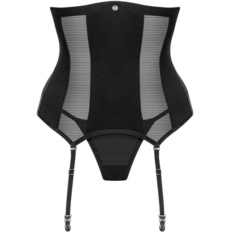 Obsessive Corsets - Chic Amoria Corset and Thong Set M/L in Polyamide and Elastane