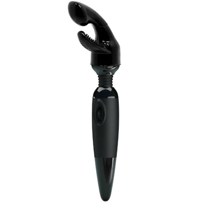 Baile Power Head - Sensual Massage Wand With Interchangeable Head, Rechargeable, Powerful Vibrations, Material: 100% Silicone, Dimensions: See Image, Batteries: 4AAA